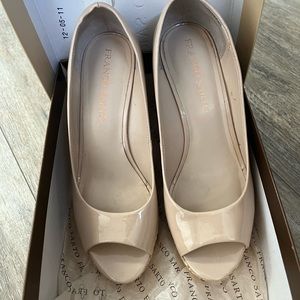 Franco Sarto blush wedges